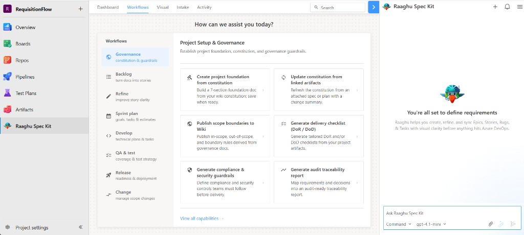 Workflows Tab